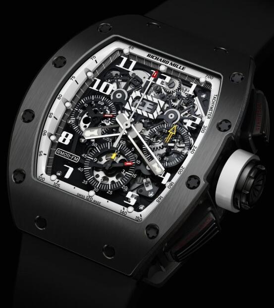 Replica Richard Mille RM 011 Ti Americas White Limited Edition Watch